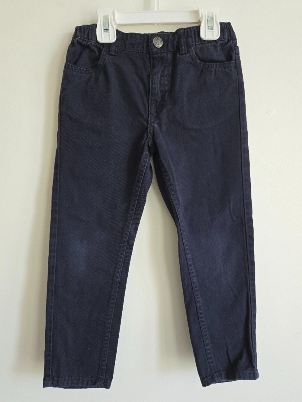 H&M Boys Twill Chino Pants | Blue | Size 5T